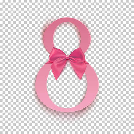 8 March greeting card template. International Women's day background, brochure or poster design.のイラスト素材