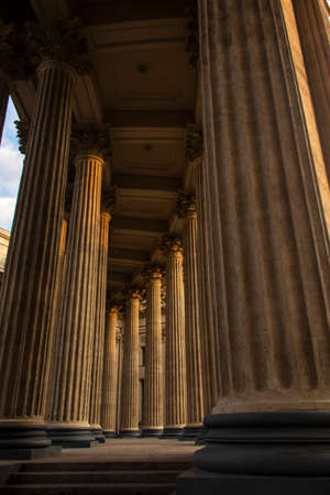 Russia, Saint Petersburg, Kazan Cathedral in daylightの写真素材