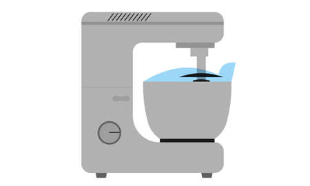 Planetary mixer isolated on a white background.のイラスト素材