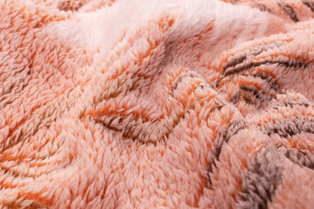 orange plaid with white and black patterns with white coating