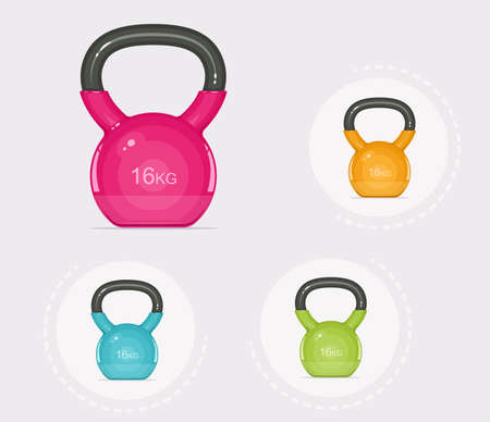 Kettlebellsのイラスト素材