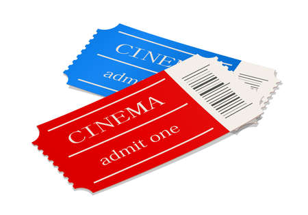 Cinema ticket. Movie access pass. Cinematograph symbol. Film Entry card. Theatre Permit coupon....