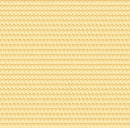 Straw abstract texture. Rattan wattled mat. Natural bamboo seamless pattern. Basket wicker surface. Wickerwork reed carpet. Vector illustration. EPS 10のイラスト素材