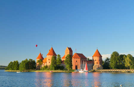 Trakai Castle, Lithuaniaのeditorial素材