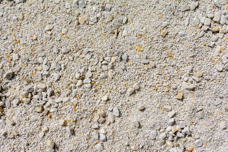 texture of fine colored gravel and crushed stone