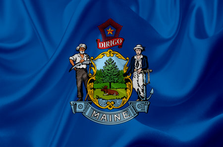 US state flags. High qualityの写真素材