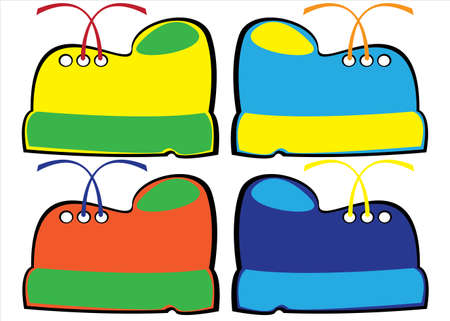 set of tags on white backgroundのイラスト素材