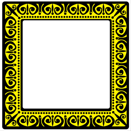 frame for picture isolated on white backgroundのイラスト素材