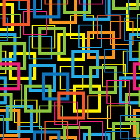 multicolor mosaic seamless patternのイラスト素材