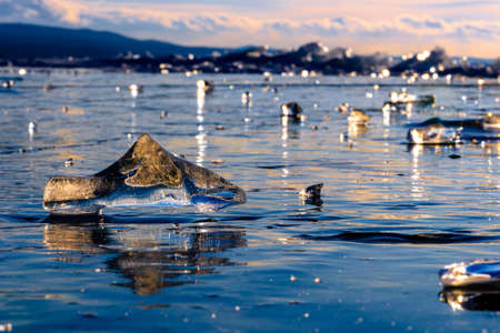 The exciting landscape of the Lake Baikal surroundings