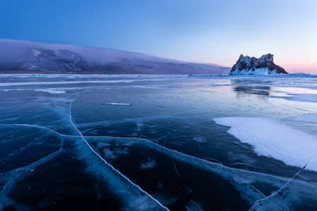 The exciting landscape of the Lake Baikal surroundings
