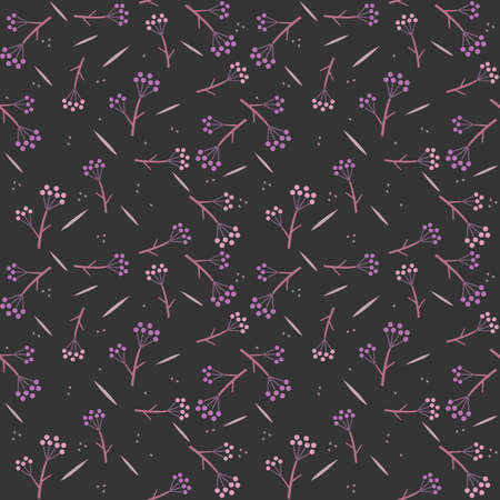 Floral seamless patternのイラスト素材