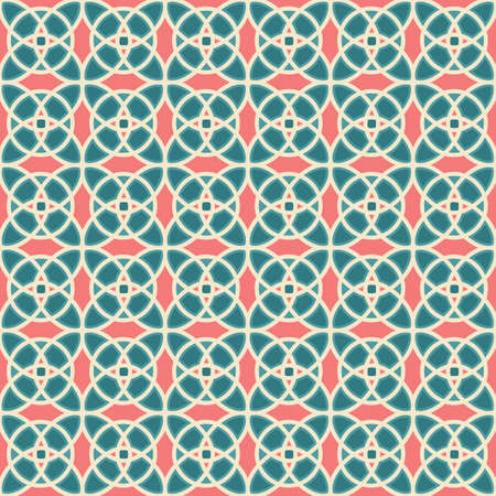 Vector seamless geometrical patterns. Decorative background for cards, illustration, poster, advertisement and web designのイラスト素材