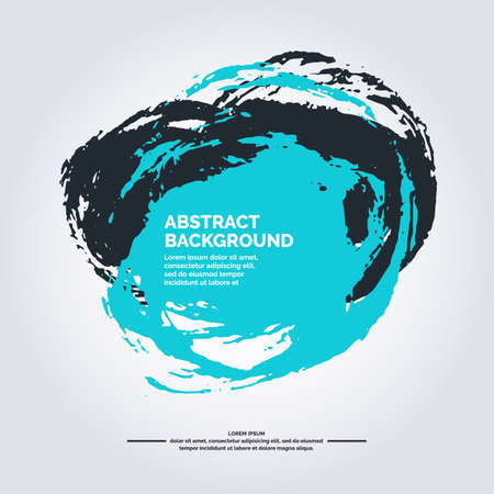 Splash watercolor banner. Highlighter. Vector elements for presentations drawn with a brush.のイラスト素材