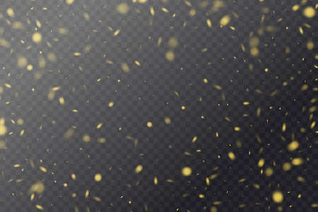 Vector realistic snowflake against a dark background. Transparent elements for Christmas cards and poster.のイラスト素材