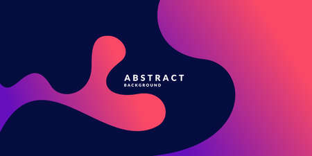 Bright poster with splatter. Vector illustration minimal flat styleのイラスト素材