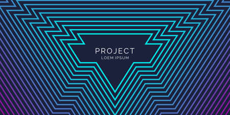 Vector abstract background with divergent lines from the center. Illustration for your textのイラスト素材