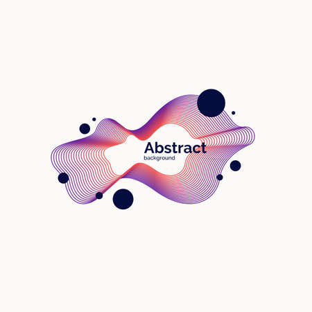 Abstract background in a flat, minimalistic style. Vector illustrationのイラスト素材