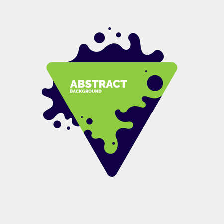 Abstract background with dynamic splash. Vector illustration in flat minimalistic styleのイラスト素材