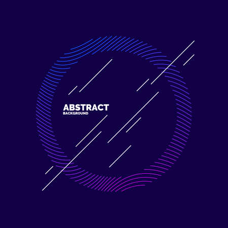 Vector abstract background with dynamic waves. Illustration suitable for designのイラスト素材