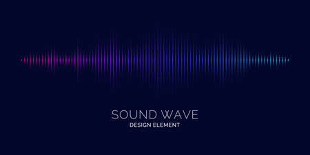 Sound wave equalizer.のイラスト素材