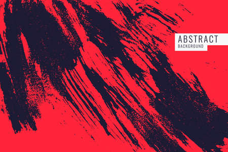 Grunge texture with scratches and spots. Abstract vector background.のイラスト素材