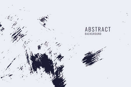 Grunge texture with scratches and spots. Abstract vector background.のイラスト素材