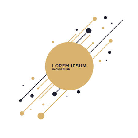 Abstract background with geometric shapes. Vector templateのイラスト素材