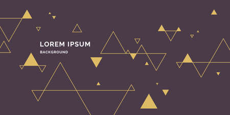 Modern abstract geometric background. Vector template for the presentation.