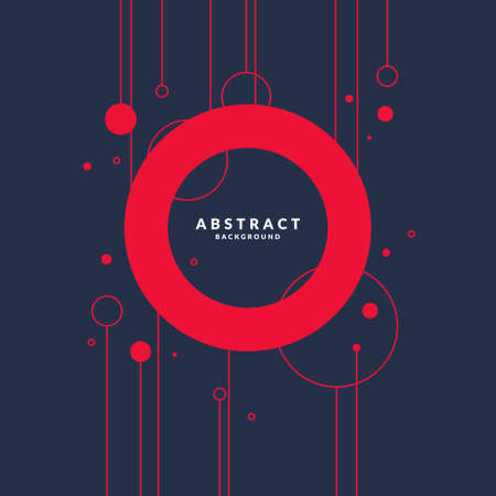 Abstract background with geometric shapes. Vector template for design.のイラスト素材