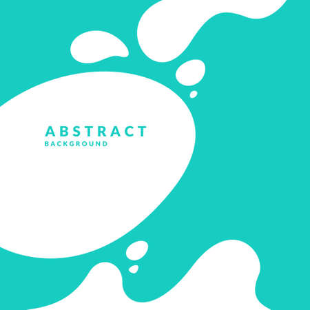 Poster with dynamic waves. Vector illustration in minimal style. Abstract background.のイラスト素材