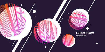 Abstract background with geometric shapes. templateのイラスト素材