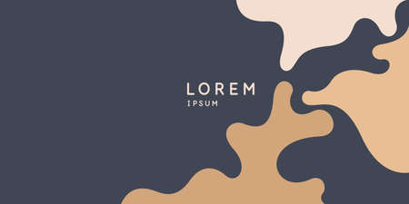 Modern backgrounds with abstract elements and dynamic shapes. Compositions of spots. Vector...