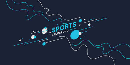 Abstract background with straight lines. Bright vector illustration for sportのイラスト素材