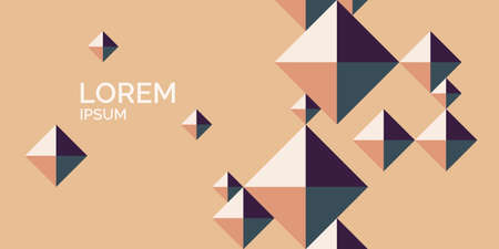 Modern poster. Abstract background with dynamic shapes. Vector templateのイラスト素材