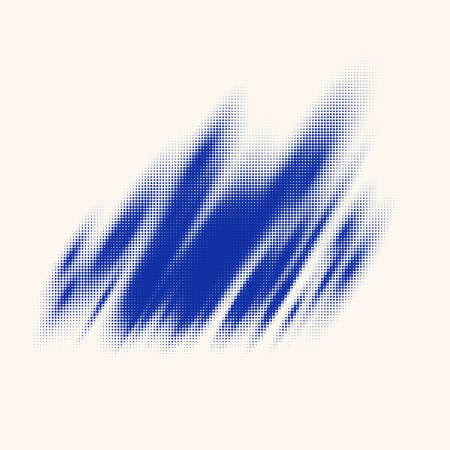 Monochrome printing raster, abstract vector halftone background.のイラスト素材