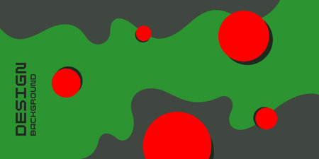 Modern backgrounds with abstract elements and dynamic shapes. Compositions of geometric shapes. Vector illustration.のイラスト素材