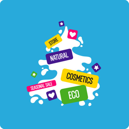 Winter sale banner. Original poster for discount. Element for advertising discounts. Vector graphics in a flat style.のイラスト素材