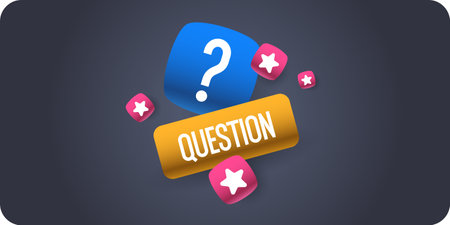 Help in solving the problem. A poster with question mark. A question that needs an answer. Elements for transmitting information. Modern graphics for design.のイラスト素材