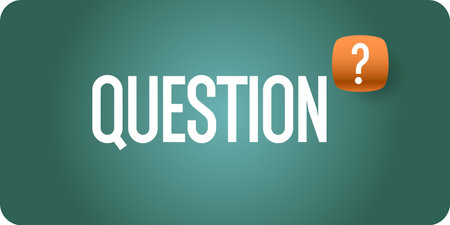 Help in solving the problem. A poster with question mark. A question that needs an answer. Elements for transmitting information. Modern graphics for design.のイラスト素材