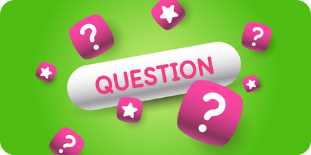 Help in solving the problem. A poster with question marks. A question that needs an answer. Elements for transmitting information. Modern graphics for design.のイラスト素材