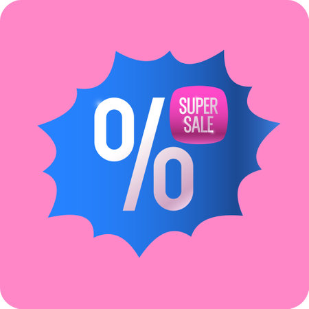 An image to advertise the sale. Poster for advertising discounts. Vector graphics in a modern style.のイラスト素材
