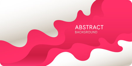 Background with abstract shapes. A template for design and creativity. The composition of the figures. The illustration is in a modern style, simple and concise design.のイラスト素材