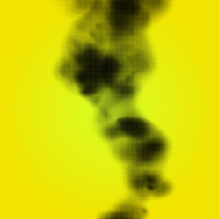 Abstract background for the design. An image consisting of dots. Round particles on the background. A vector image.のイラスト素材