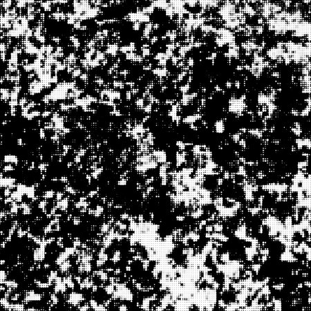 Black and white halftone background. Abstract monochrome background with a filling pattern of round particles.のイラスト素材