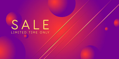 Abstract background with 3d spheres. Vector illustration for cover, banner, flyer, poster and other designのイラスト素材