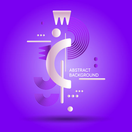 Modern backgrounds with abstract elements and dynamic shapes. Compositions of colored spots. Vector illustration. Template for design and creative ideas.のイラスト素材