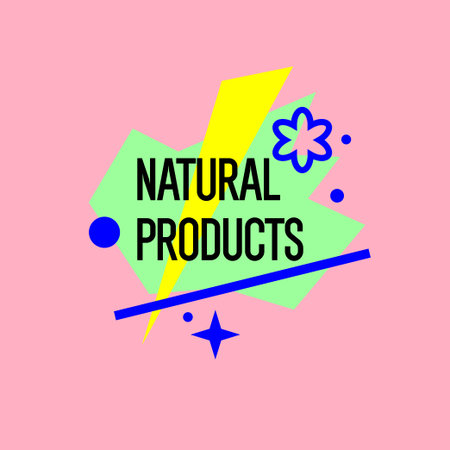 Isolated image on a background. Vector graphics. Healthy food illustration. Label for food.のイラスト素材