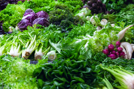 Vegetables on the market in Buenos Aires, Argentinaの写真素材