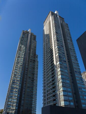Gigantic skyscraper from below in Buenos Aires, Argentina. June 5, 2019. Stock photoのeditorial素材